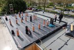 Großprojekt nachhaltige Dachsanierung der Hallen des KSV Schriesheim
